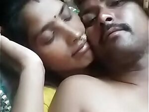 Indian Couple Getting Cosy (Snuggy) Wife Holding Hubby from Behind.mp4