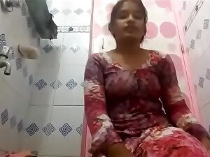 Cute Tamil School Girl In Bathroom Naked